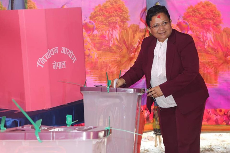 भोट हालेपछि पम्फा भुसालले भनिन्- मेरो जित निश्चित छ 